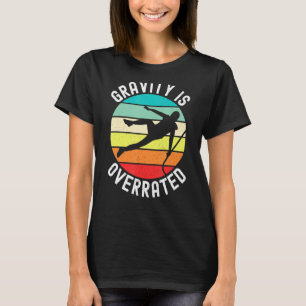 Camiseta Parkour Free Running Training Traceur Retro Gravit