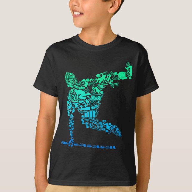 Camiseta Parkour Freerunner Freerunning Traceur Boys (Anverso)