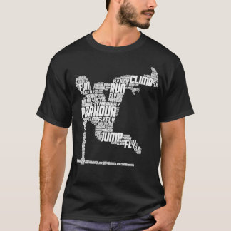 Camiseta Parkour Freerunner Freerunning Traceur Kids Men Bo