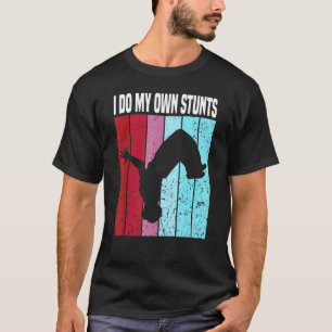 Camiseta Parkour Freerunner Hago mi propia indigna vintag d