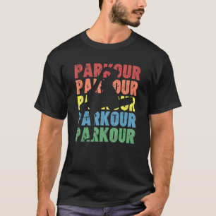 Camiseta Parkour Freerunner Retro Freerunning Parko