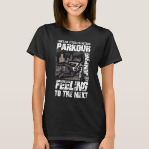 Camiseta Parkour Freerunners Amantes de Salto Parkour