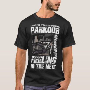 Camiseta Parkour Freerunners Parkour Salto Parkour