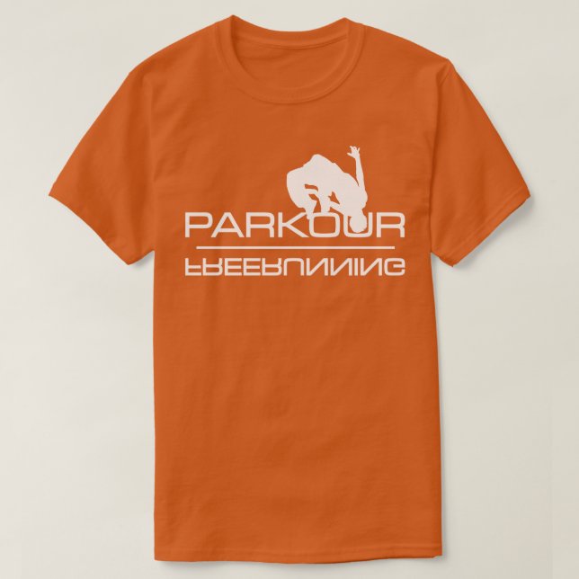 Camiseta Parkour Freerunning (Diseño del anverso)