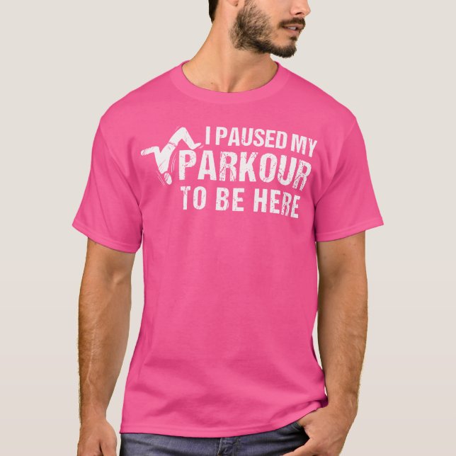 Camiseta Parkour Freerunning Design For Men And Women Funny (Anverso)