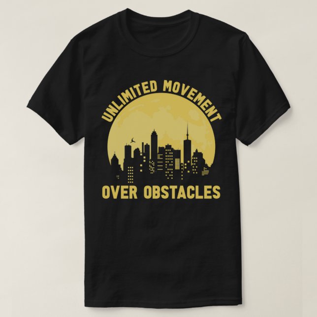Camiseta Parkour Freerunning Free Running 25 (Diseño del anverso)