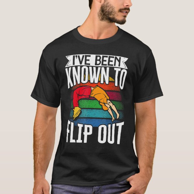 Camiseta Parkour Freerunning Traceur Atlete Backflip Ive B (Anverso)