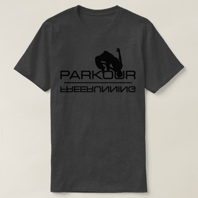 Camiseta Parkour Freerunning TShirt (Diseño del anverso)