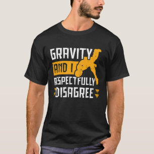 Camiseta Parkour Gravity & I Freerunner Jumping
