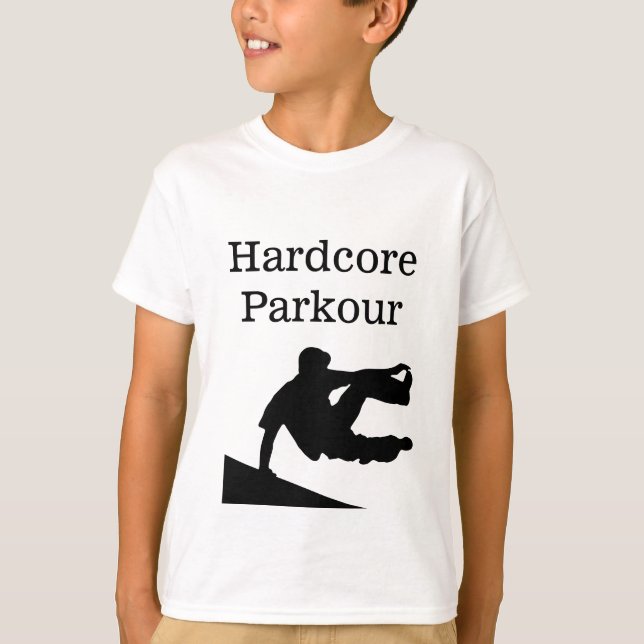 Camiseta Parkour Hardcore (Anverso)