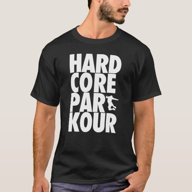 Camiseta Parkour Hardcore (Anverso)