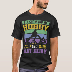Camiseta Parkour muestra mi hobby y correr libremente