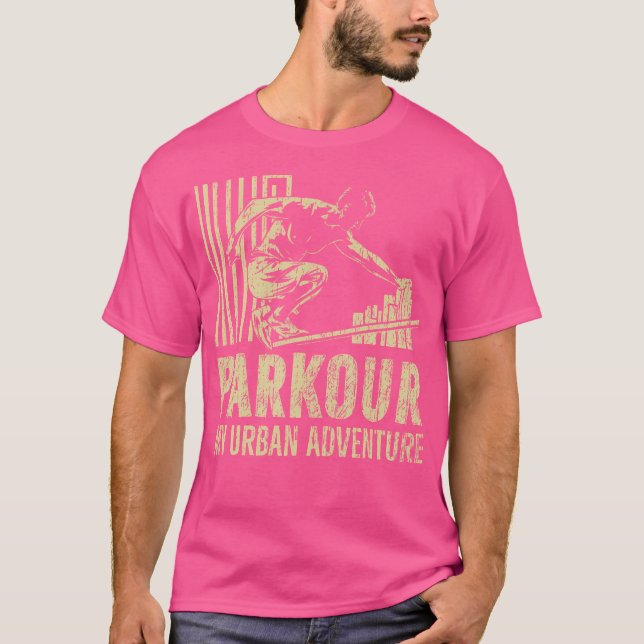 Camiseta Parkour My Urban Adventure Parkour (Anverso)