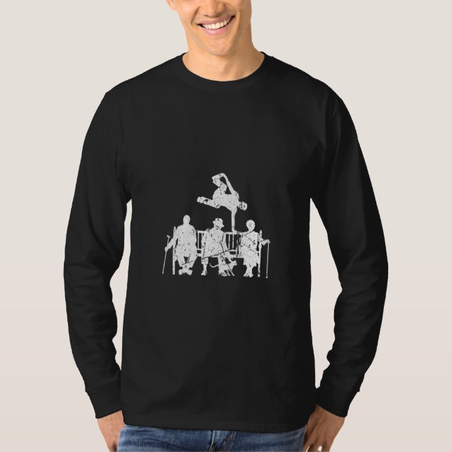 Camiseta Parkour Parkour Ext Womens Freerunning Backflip Pa (Anverso)