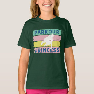 Camiseta Parkour Princess Green