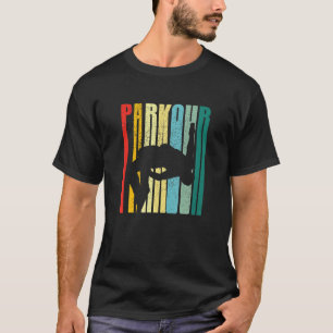 Camiseta Parkour Race Runner Vintage Freerunning Jumper Gam