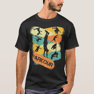 Camiseta Parkour Retro Freerunning