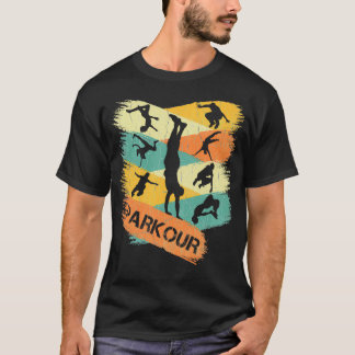 Camiseta Parkour Retro Freerunning