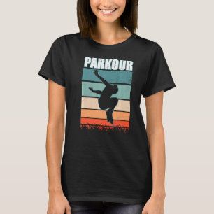 Camiseta Parkour Retro Sport Climbing Parkour