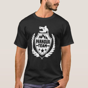 Camiseta Parkour Team For Free Running Freerunner Parkour G