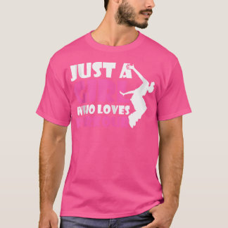Camiseta Parkour Tee  Solo Una Chica Que Ama Parkour