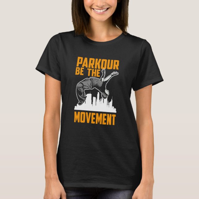 Camiseta Parkour The Movement Parkour (Anverso)