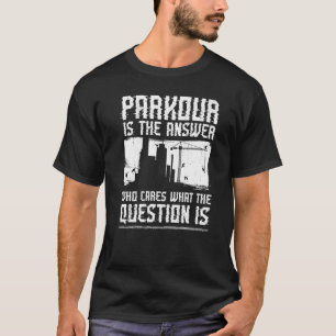 Camiseta Parkour Traceur Vintage Parkour