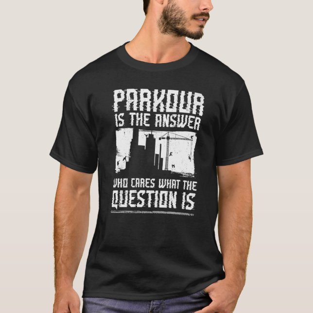 Camiseta Parkour Traceur Vintage Parkour (Anverso)