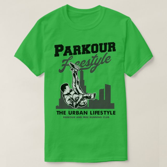CAMISETA PARKOUR URBAN FREESTYLE (Diseño del anverso)