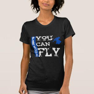 Camiseta Parkour - usted puede volar