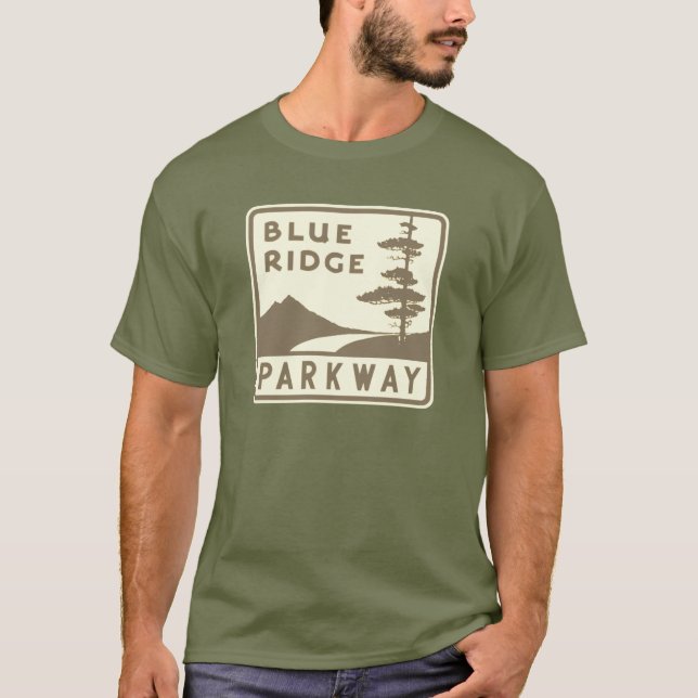 Camiseta Parkway Blue Ridge (Anverso)