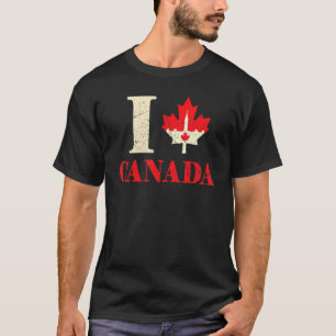 Camiseta Parlamento Corazón de Colina Canadá Día de Maple C