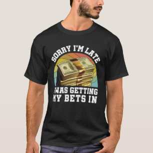 Camiseta Parlay Betting Sports Gamblings Odds DFS Over Unde