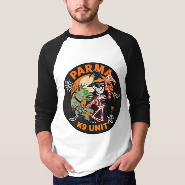 Camiseta Parma K9 Halloween (Anverso)
