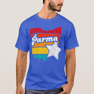 Camiseta Parma Ohio Vintage Molestias de recuerdo 2