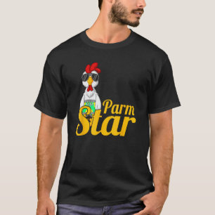 Camiseta Parmstar divertido pollo parm Parmigiana