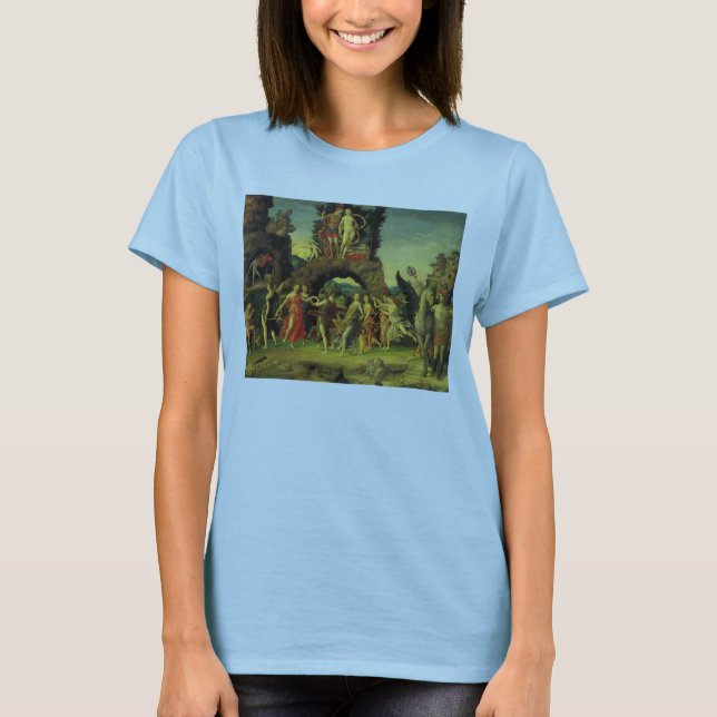Camiseta Parnaso, Marte y Venus de Andrea Mantegna (Anverso)