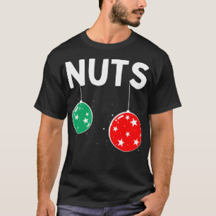 Camiseta Paro de Navidades de castañas de mascotas de macho