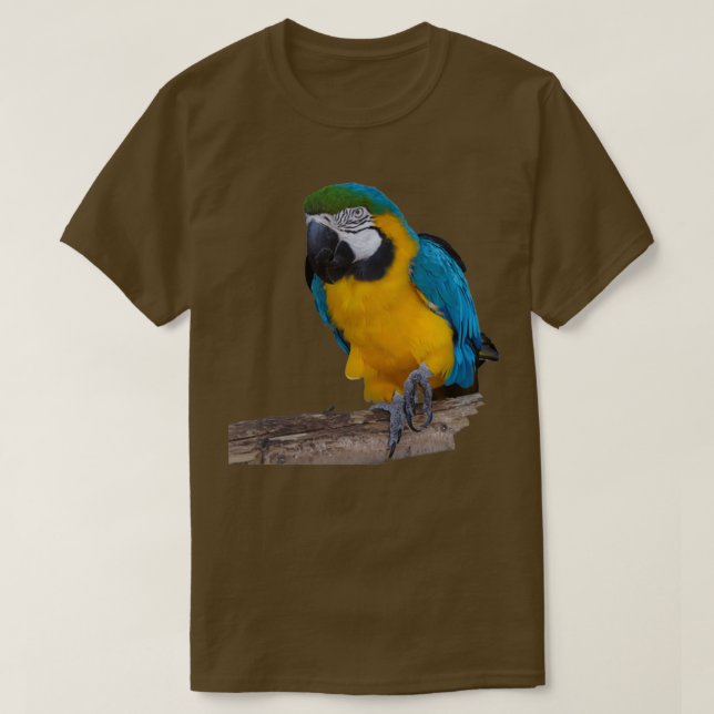 Camiseta Paro dorado azul (Diseño del anverso)