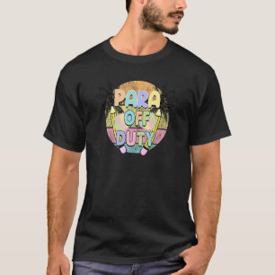 Camiseta Paro Off Duty Retro Vintage El Último Día De La Su