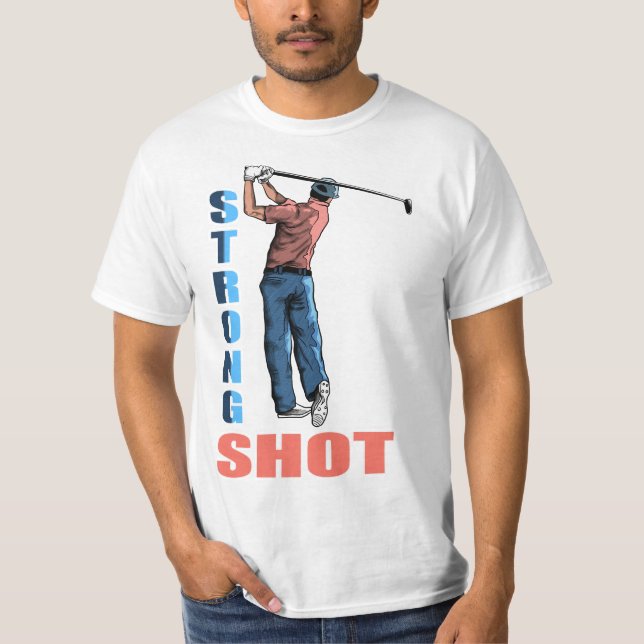Camiseta Paro perfecto, gloria del golf (Anverso)