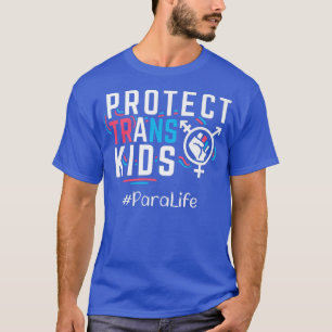 Camiseta Paro Protect Trans Kids Transgénero LGBT Orgullo M
