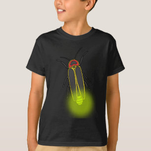 Camiseta paro relámpago iluminado