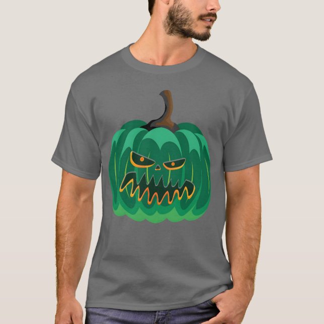 Camiseta Parodia de calabaza para Halloween (Anverso)
