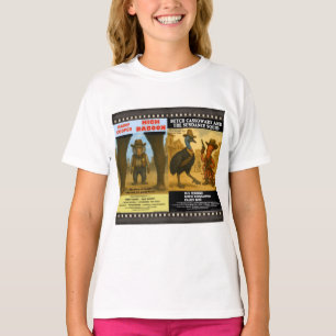 Camiseta Parodia de cartel de película de animales occident