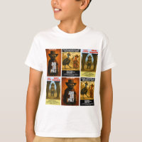 Parodia de cartel de película western