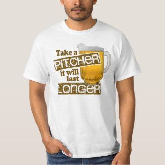 Camiseta Parodia de consumición de la cerveza divertida