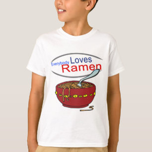 Camiseta Parodia de Everybody Loves Ramen