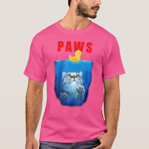 Camiseta Parodia De Gato Y Pato De Goma