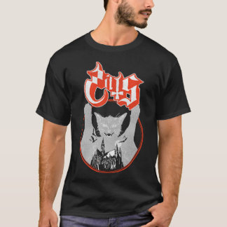 Camiseta Parodia de Ghost Opus Cat - Famoso arte de fans de